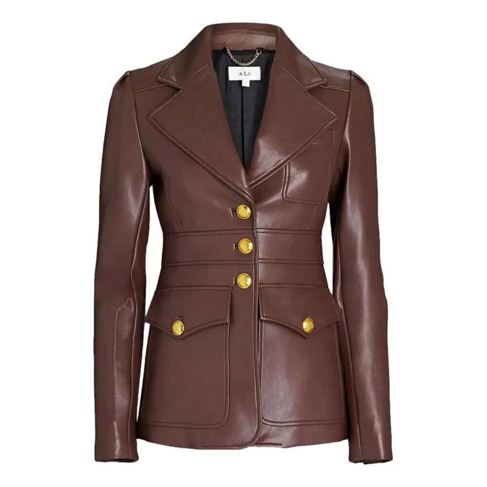A.L.C. Amelia Jacket - 0 - Caffe
